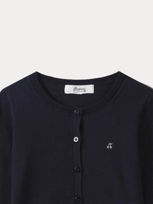 Girl | Cardigan | Navy (V2)