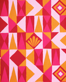 Underwater Mosaic - Isabella Dress - Pink Crush - Printfresh