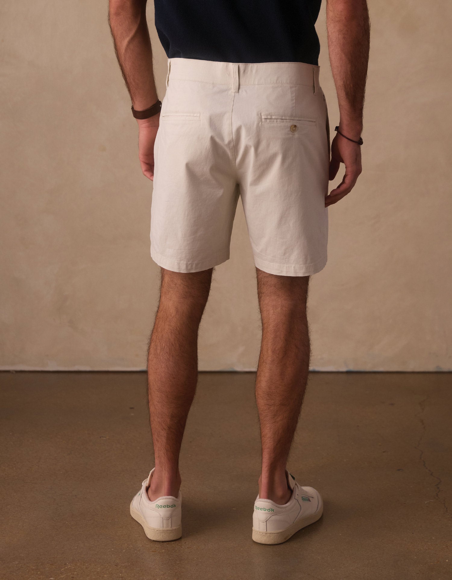 Men | Stretch Chino Short | Stone