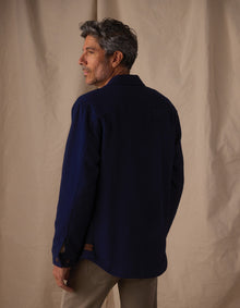 Men | Brightside Flannel Lined Workwear Jacket | Navy