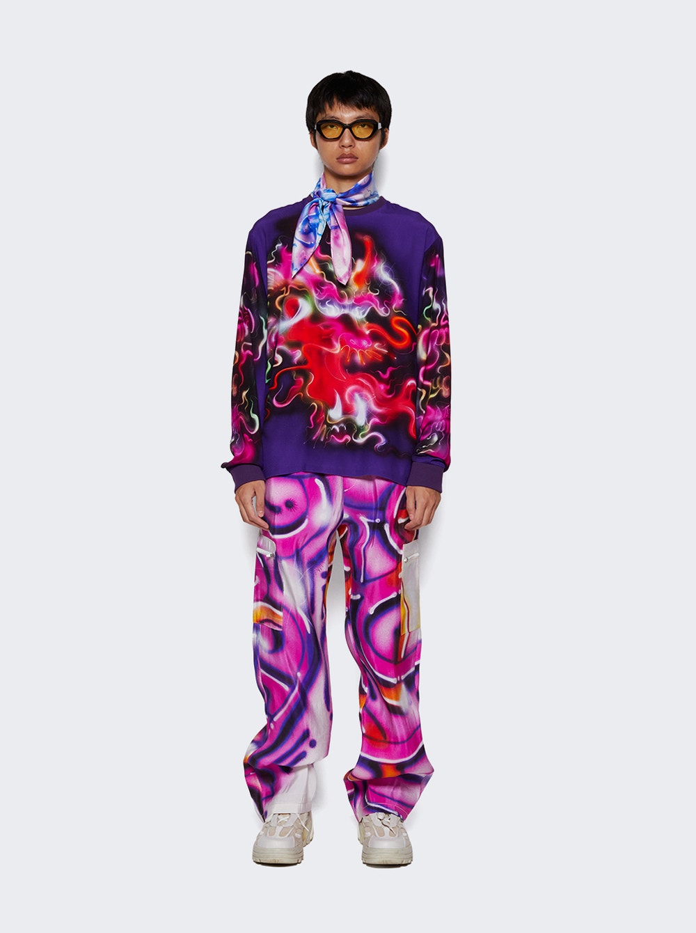 Men | Casella Meyer | Long Sleeve Dragon Shirt | Multicolor
