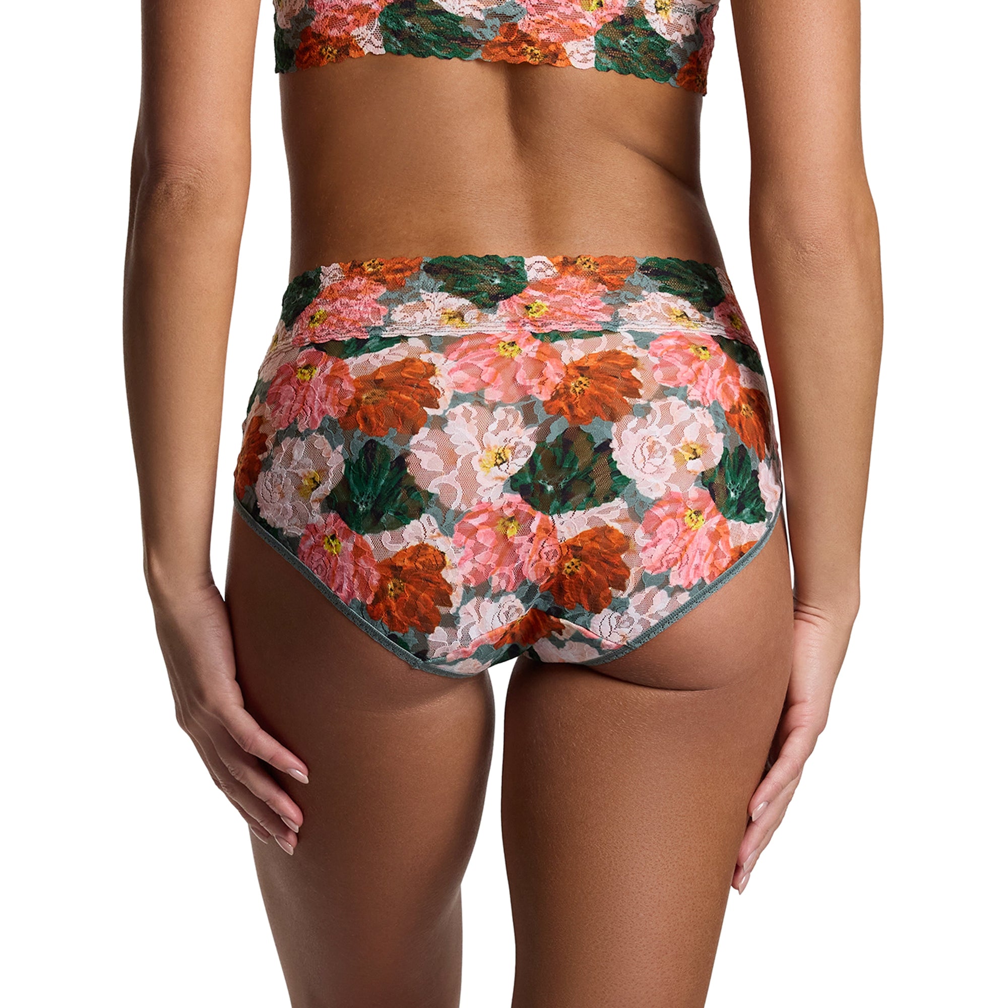 Signature Lace French Brief | Paint Me Like… (Green)