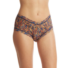 Signature Lace Boyshort | Wild About Blue (Animal Print)