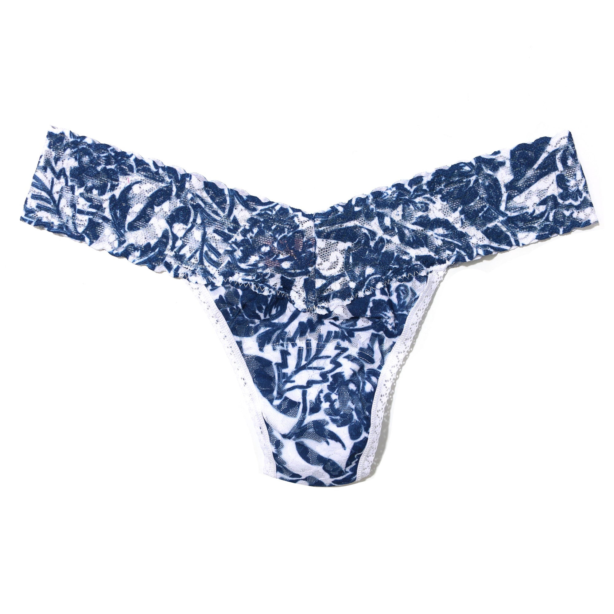 Signature Lace Low Rise Thong | Sketchbook Floral
