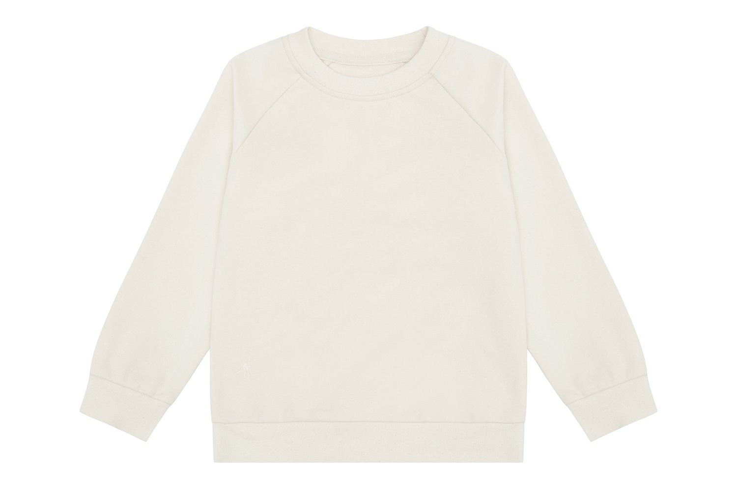 Organic Cotton Pullover | Ecru - No Dye