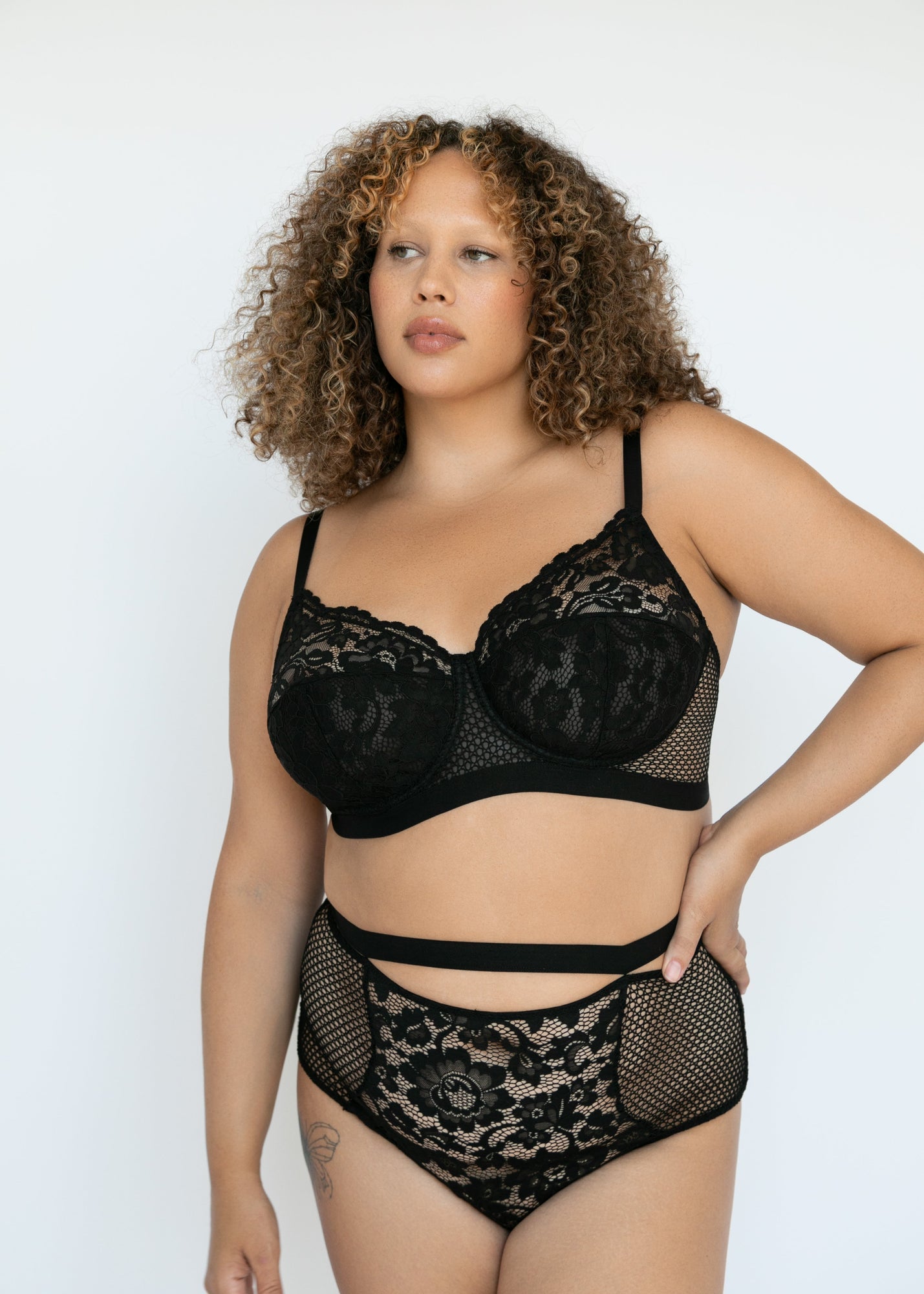 Petunia Full Cup Underwire Bra | Black