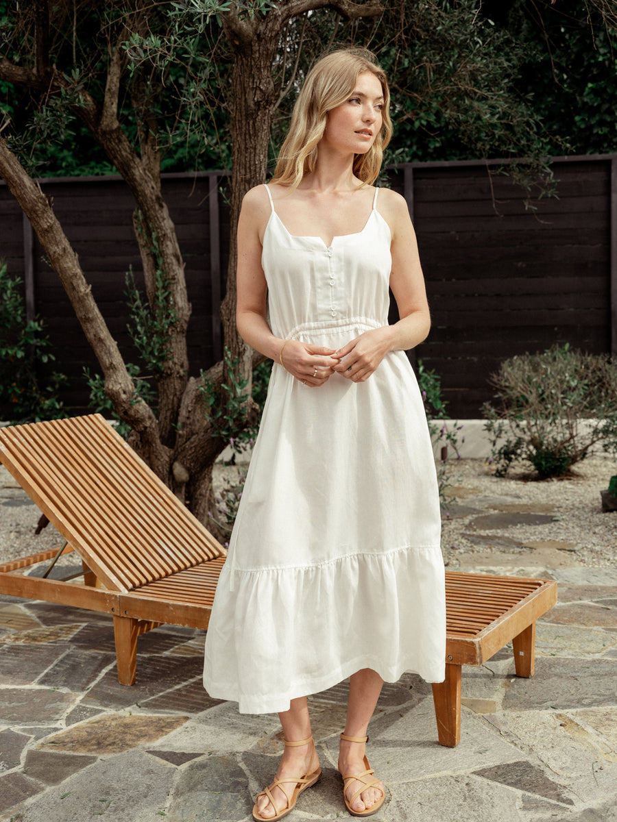 Summer Day Dress | White