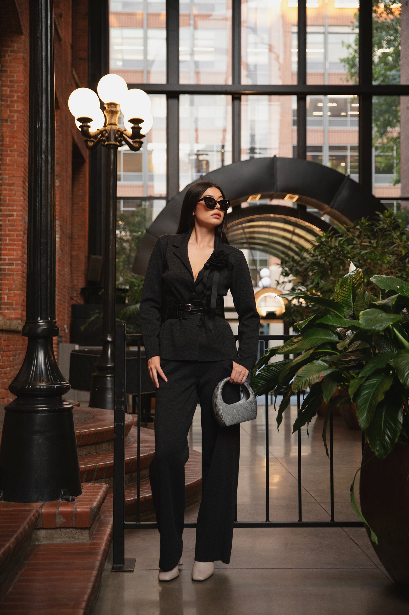 Gabi Blazer | Charcoal