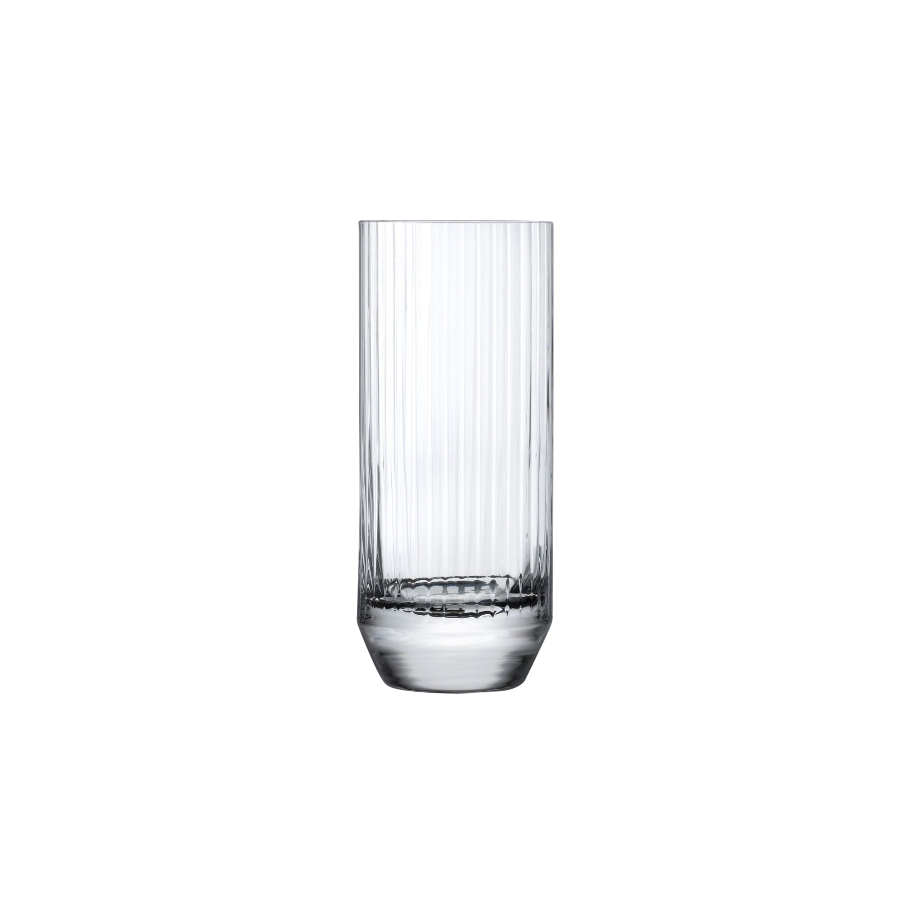 Big Top High Ball Glasses - 10 Oz | Clear Crystal | Set of 4