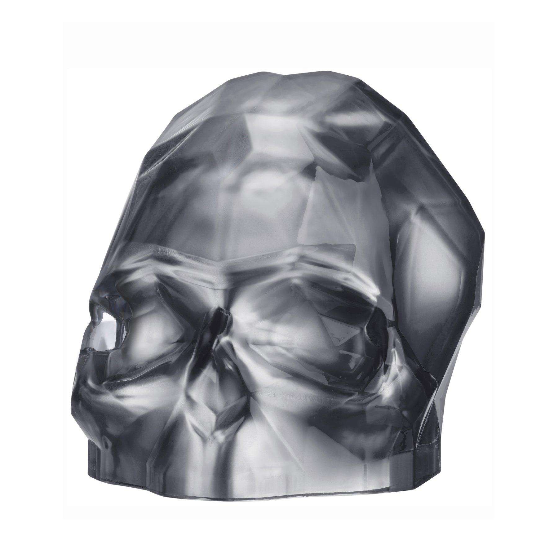 Memento Mori Faceted Skull - Large | Silver