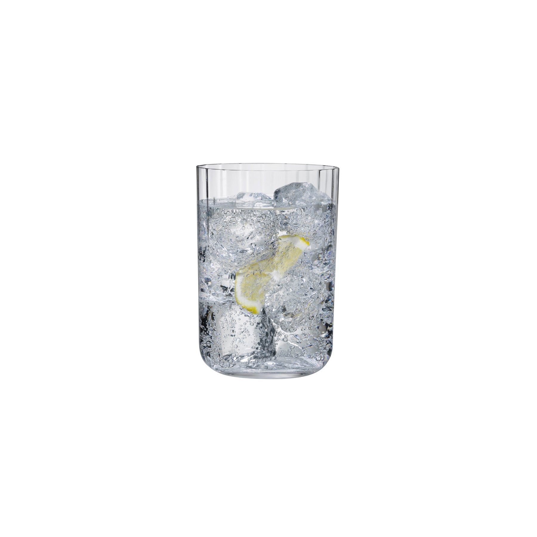 Neo Drink Glasses - Long | Clear Crystal | Set of 2