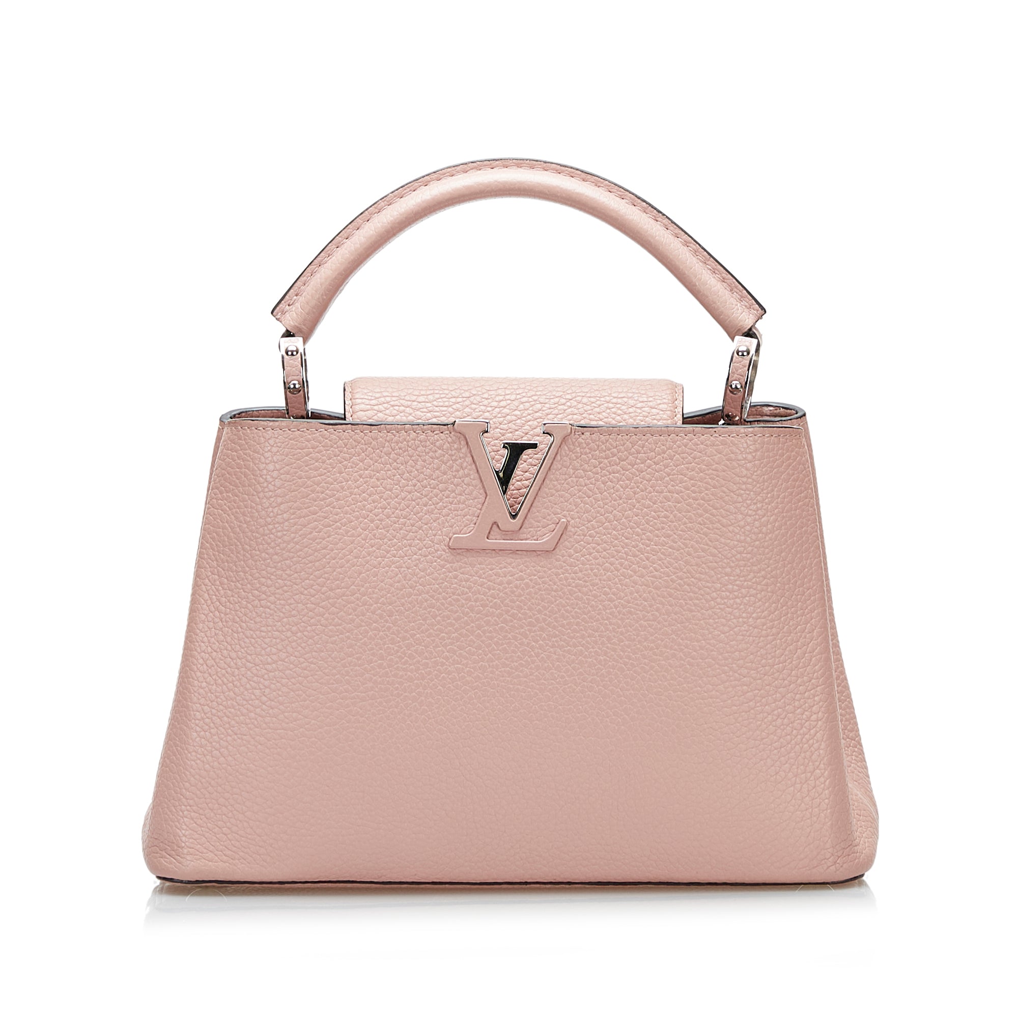 Louis Vuitton Pre-Owned Taurillon Capucines BB | Unisex | Pink x Light Pink