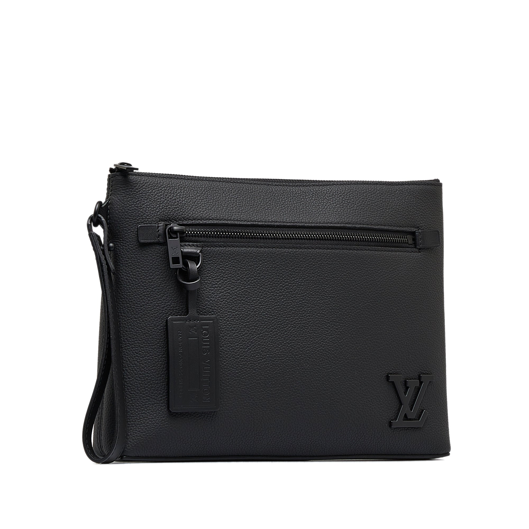 Louis Vuitton Pre-Owned Aerogram Takeoff Pouch | Women | Black