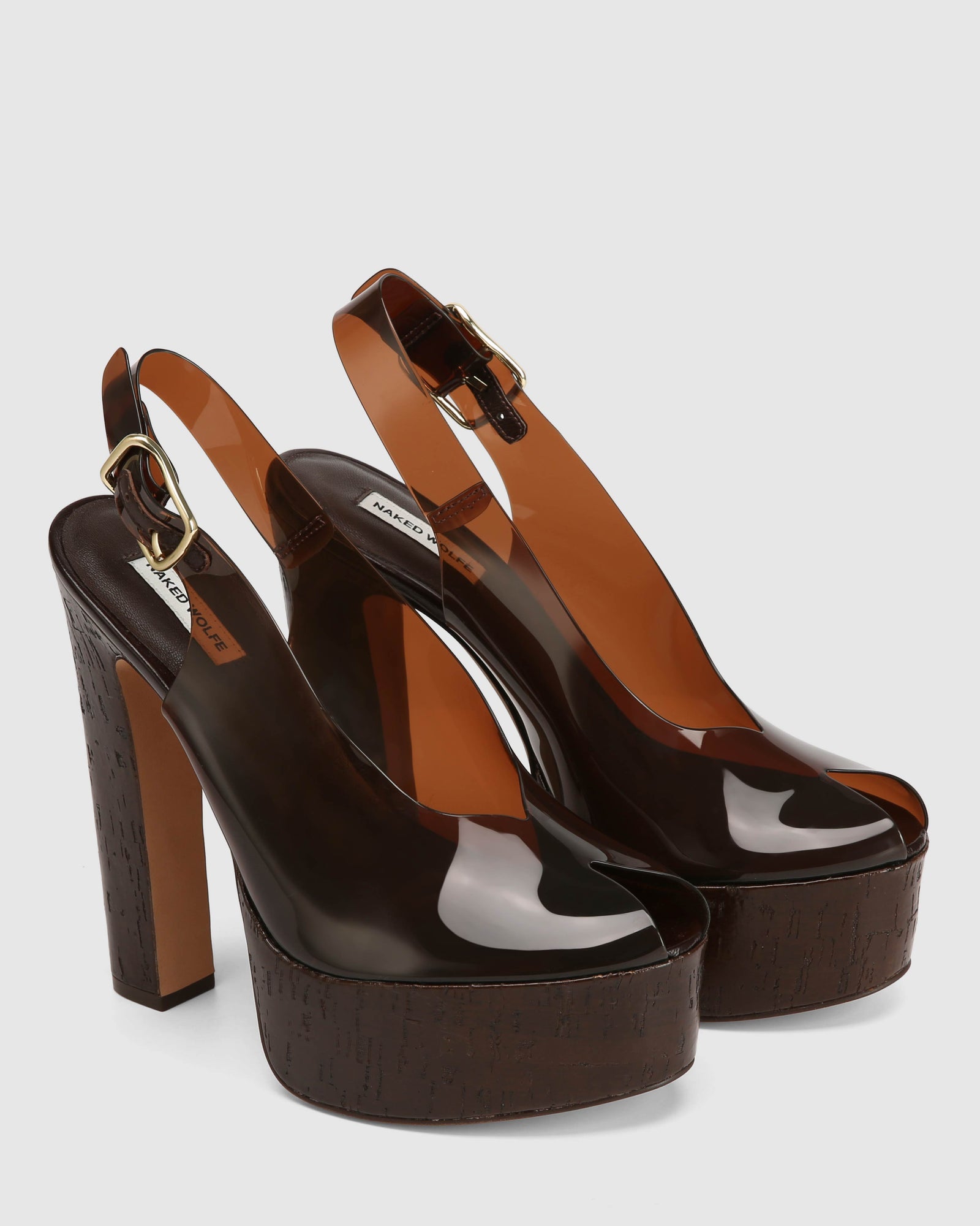 Womens | Rare TPU Heel | Brown