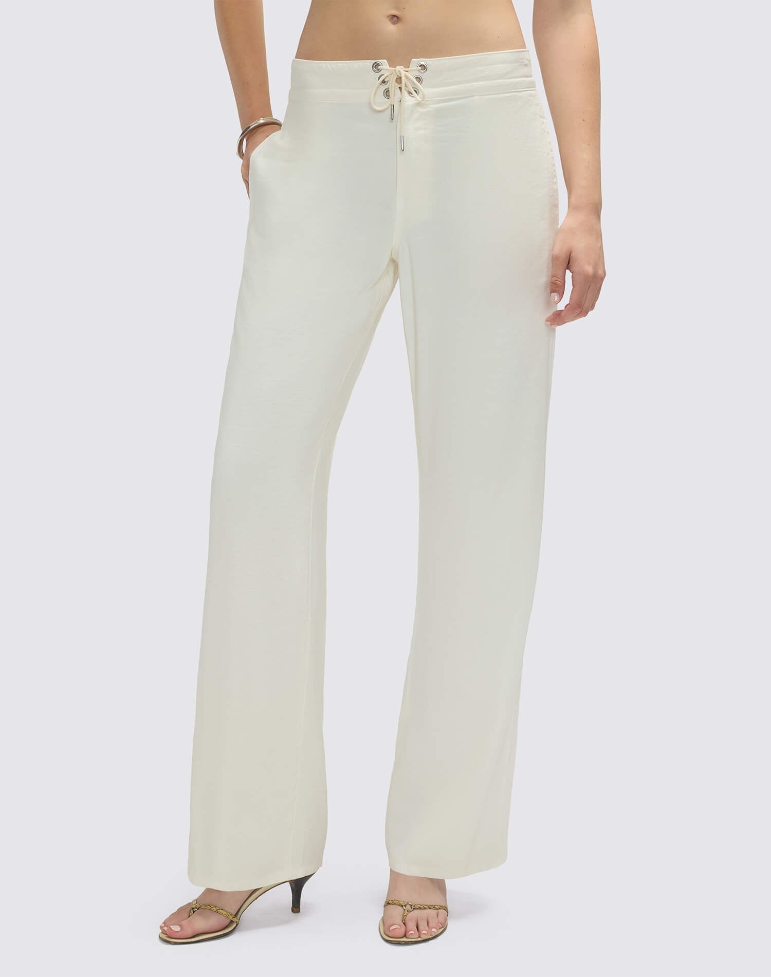 Womens | The Surf Pant | Vintage White
