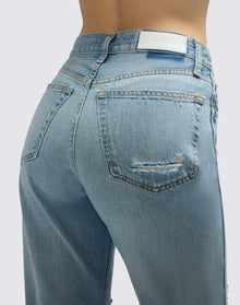Womens | 90s High Rise Loose | Breaker Blue