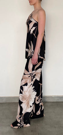 Flared Pants | Black Mix