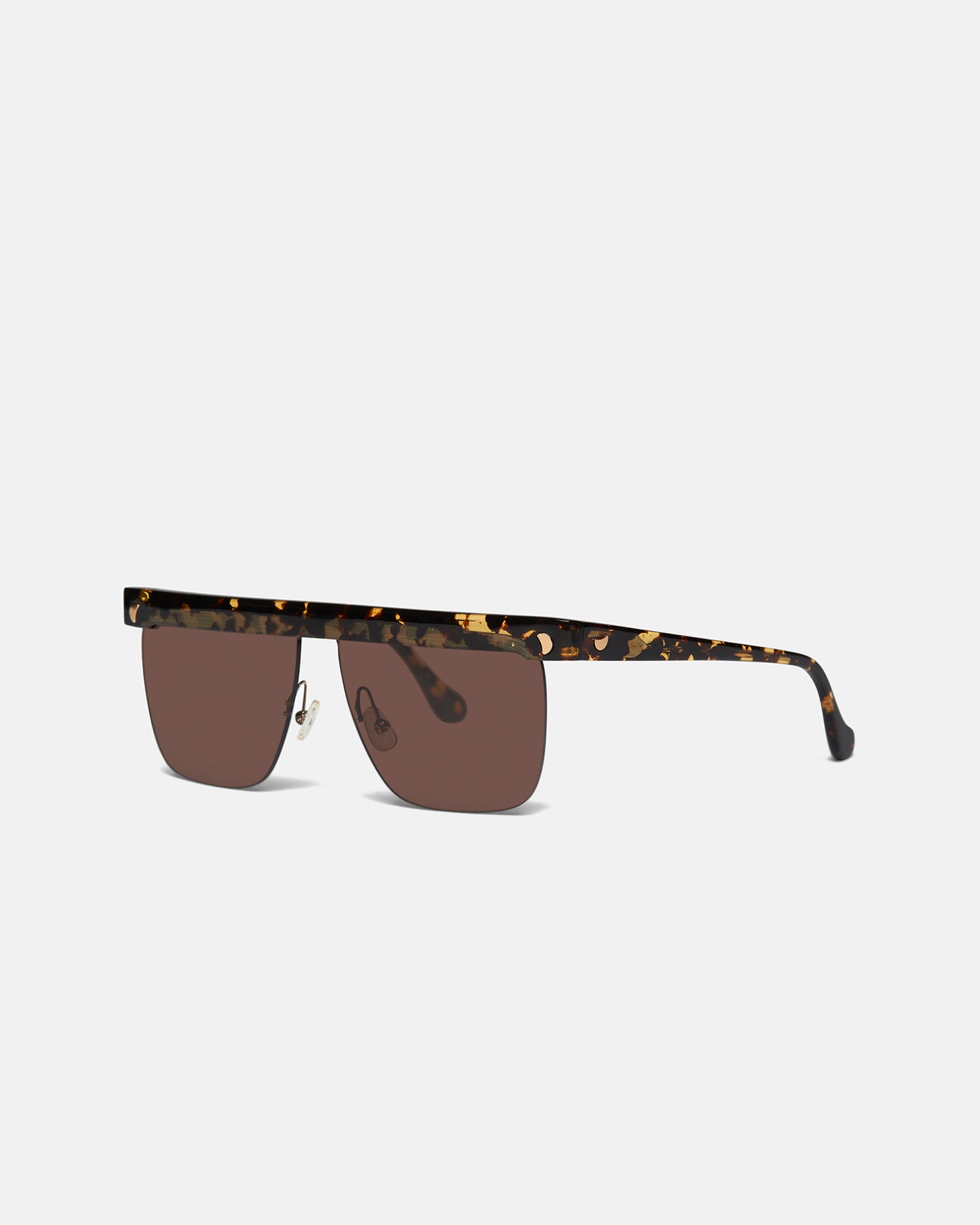 Unisex | Rigel Square-Frame Sunglasses | Brown Eyewear