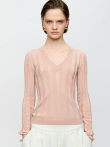 Rione Sweater | Pale Coral