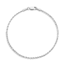 Small Rope Chain Bracelet Vermeil 14k White Gold 6in 6.5in 7in 7.5in First