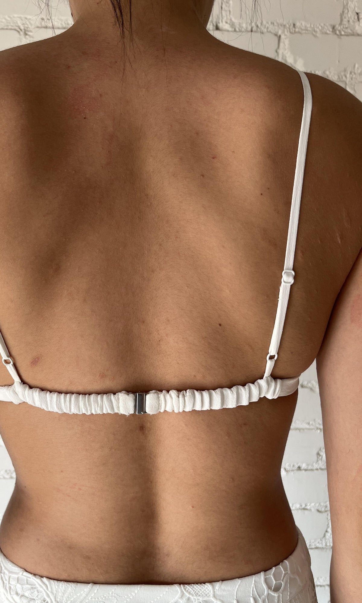 Rococo Sand | Coco Chemical Lace Bralette | White