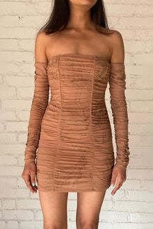 Mini Dress | Nude