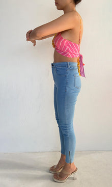 Rococo Sand | Evie Polyester Crepe Top | Multi
