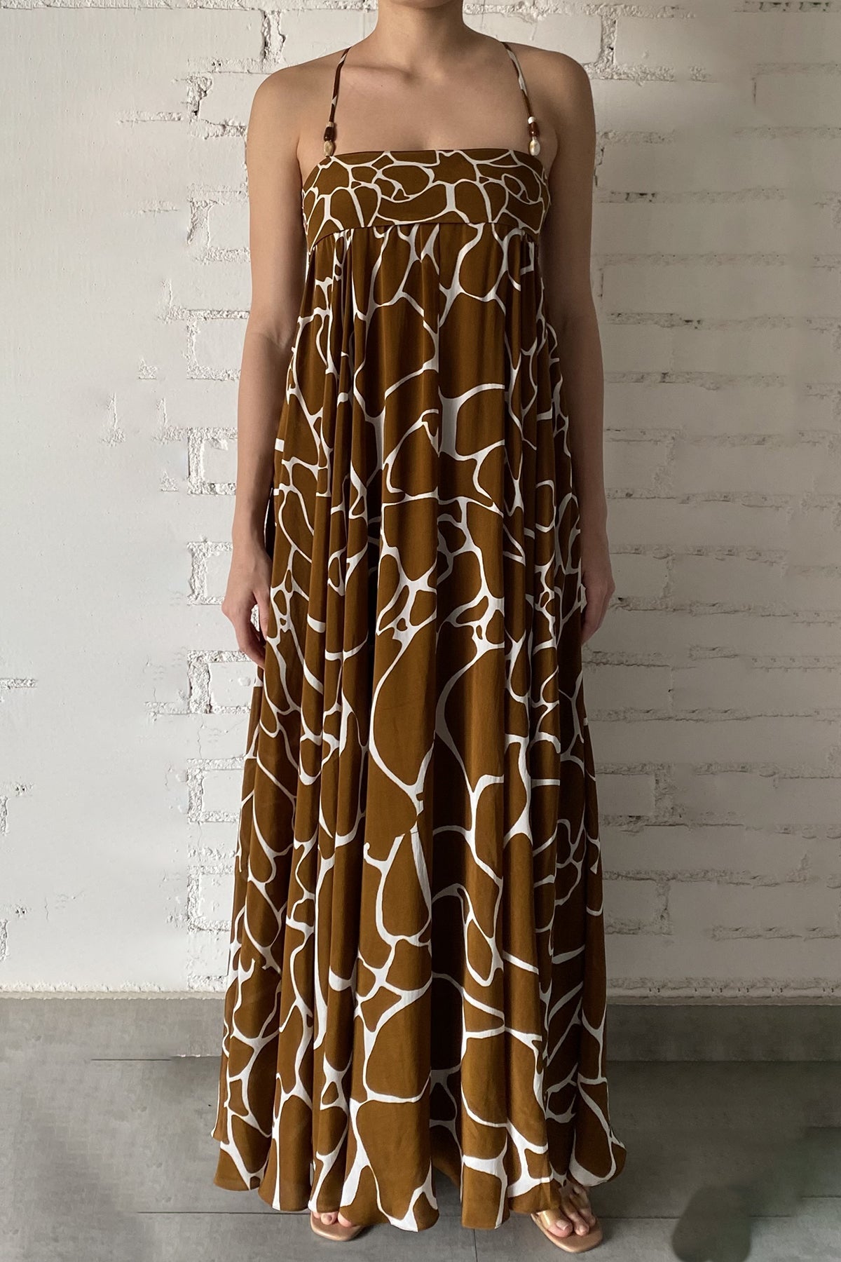 Maxi Dress | Brown