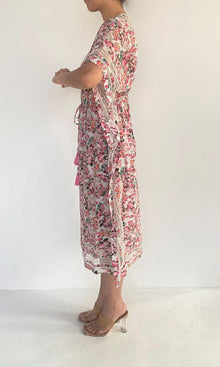 Rococo Sand | Inv Polyester Kaftan | Multi