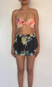 Rococo Sand | Leona Polyester Crepe Bandeau | Multi