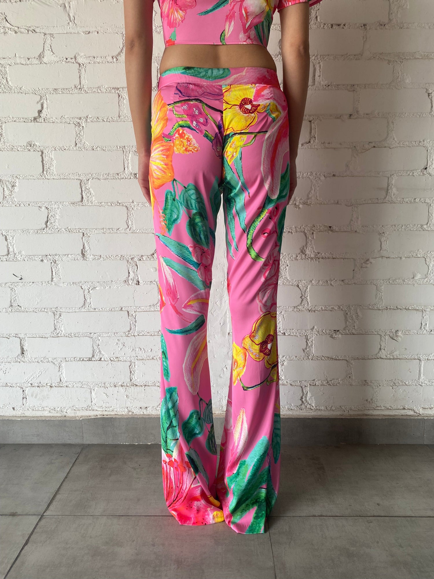 Pant | Pink Floral