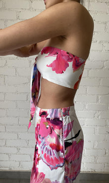 Rococo Sand | Quin Polyester Bandeau | White Multi