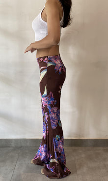 Rococo Sand | Shay Polyester Satin Pant | Multi