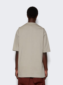 Rick Owens | Ron Jumbo Tee Pearl And Cardinal Red | Ivory