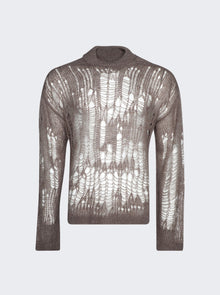 Men | Rick Owens | Tommy Lupetto Knit Dust | Tan