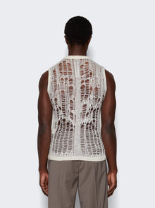 Men | Rick Owens | Spider Tank Top Milk | White