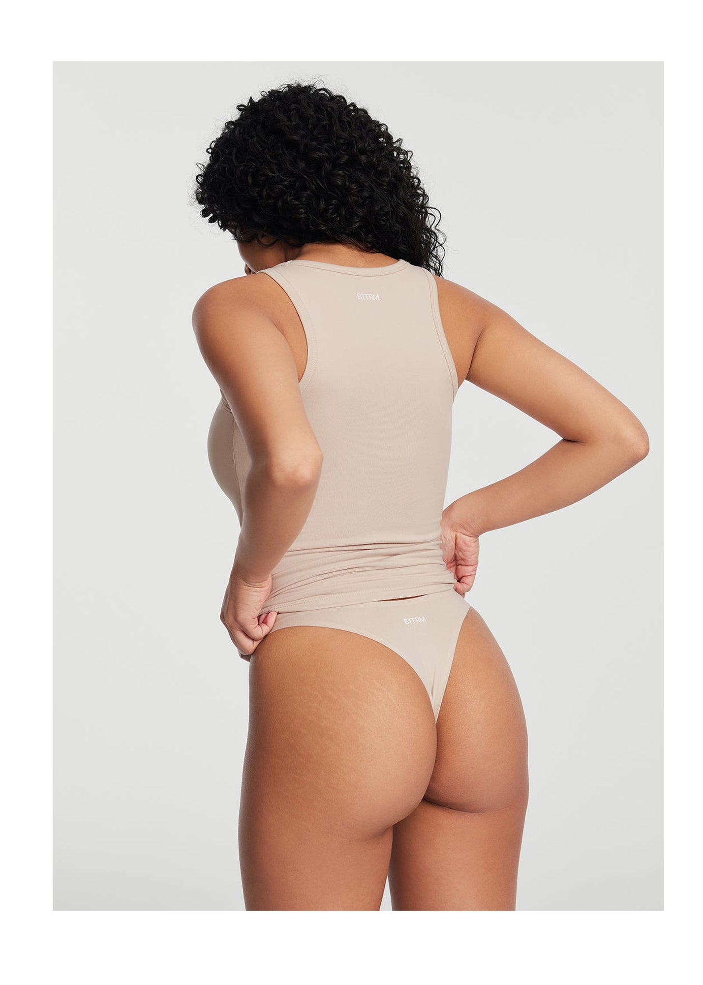 Racerback Tank Top | Oat Milk
