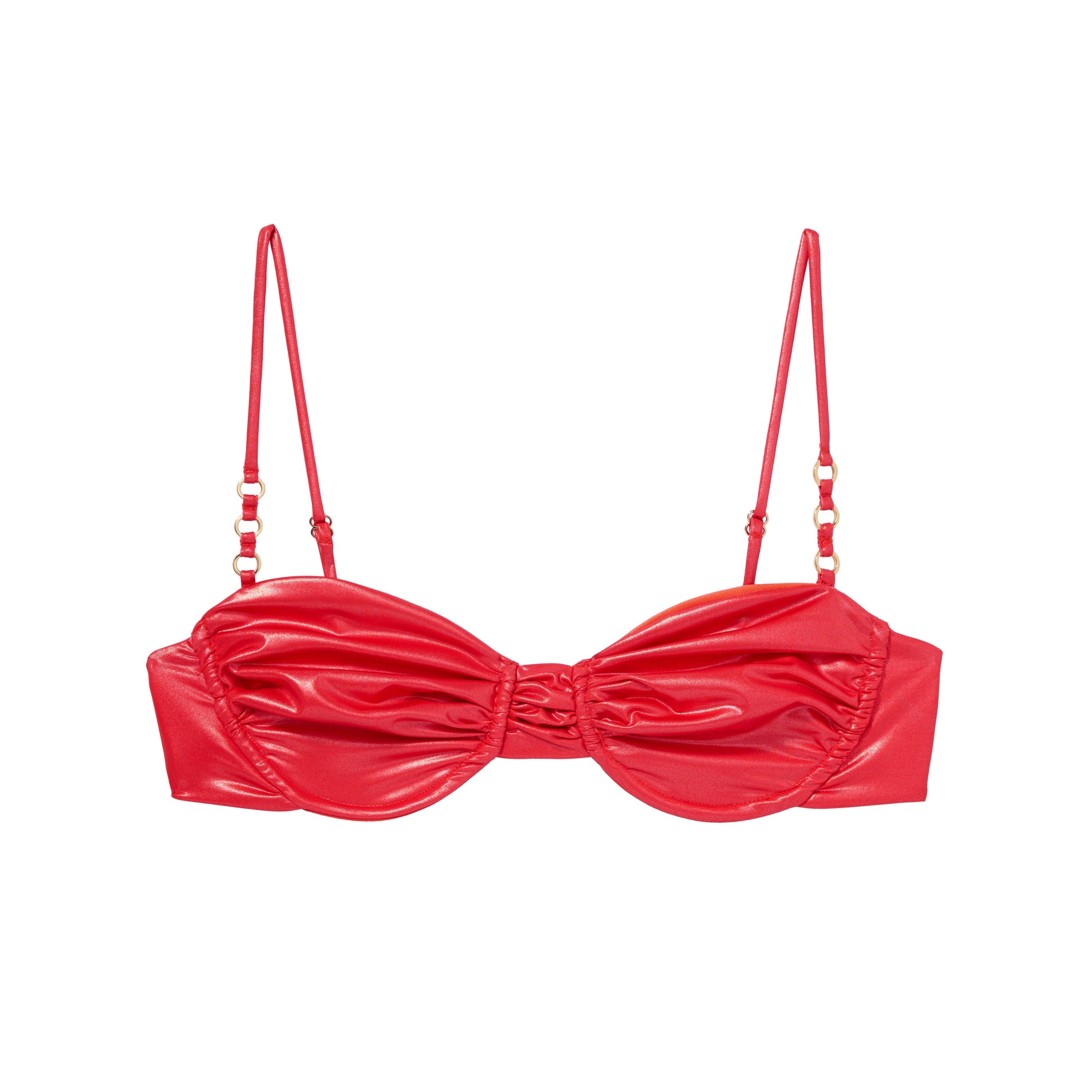 Raina Top | Coral Gloss