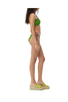 Recycled Printed Beads String Bikini Briefs | Tender Shoots