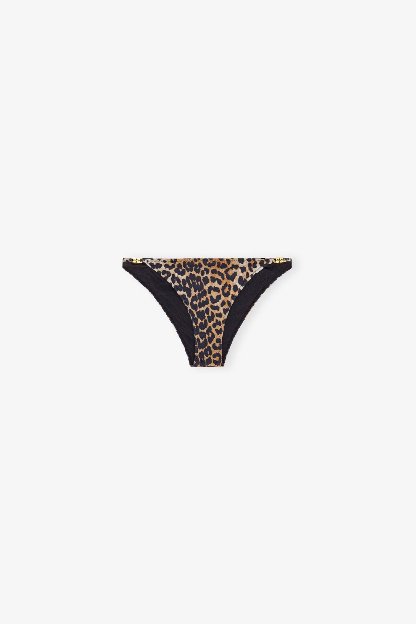 Recycled Printed Emblem Mini Briefs | Leopard