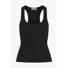 Rib Racerback Tank | Black