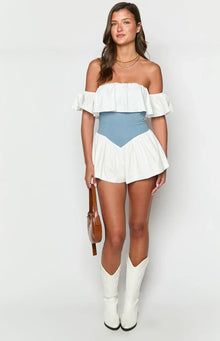 Romi Playsuit | Denim