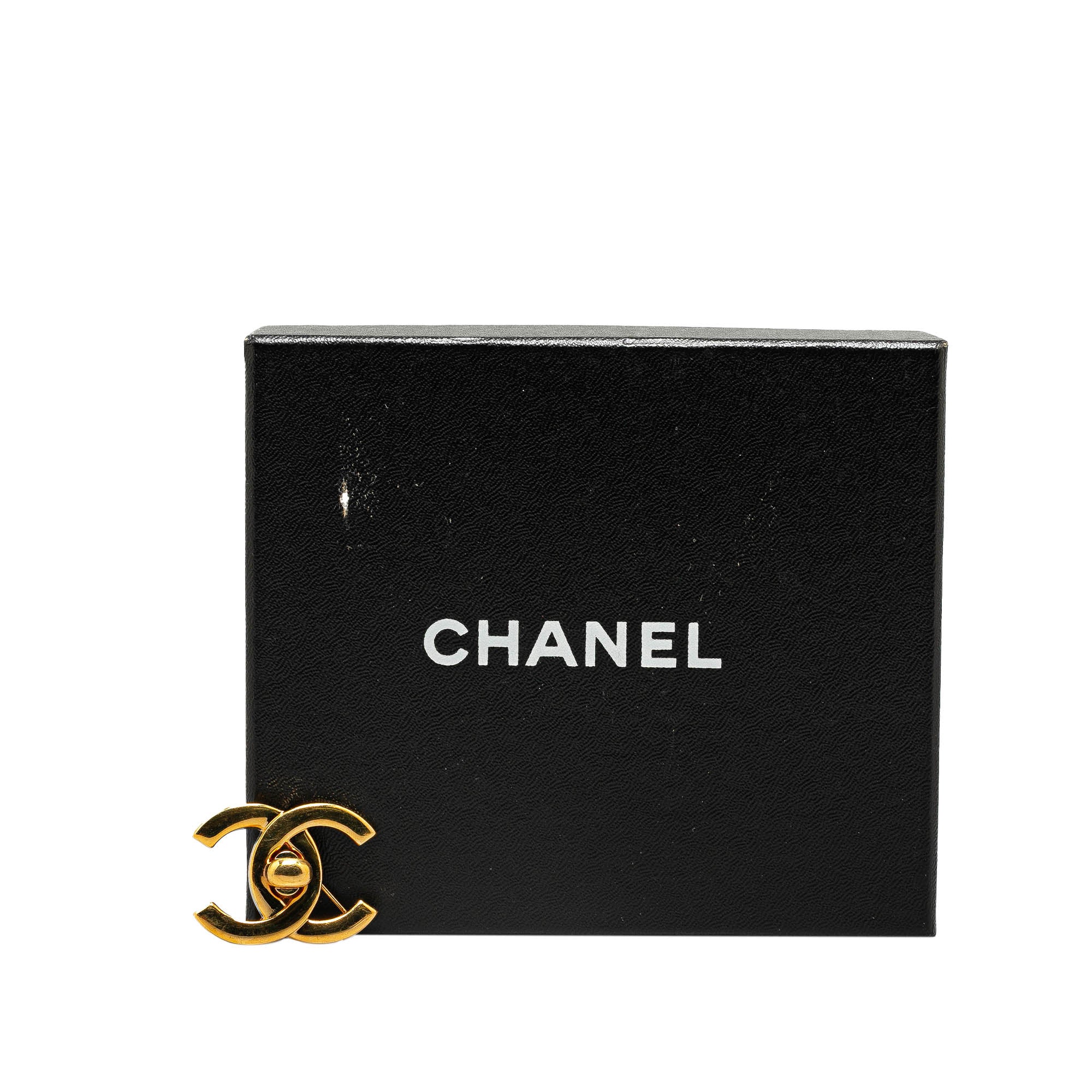 Chanel Pre-Owned CC Turn-Lock Brooch | Women | Gold