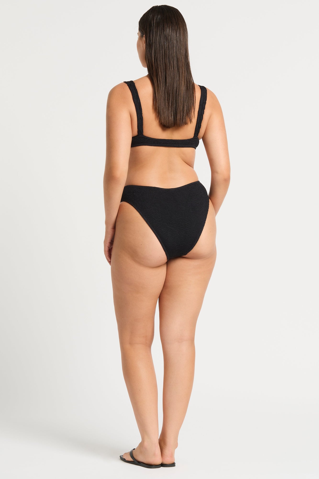 Olivia Brief | Black Shimmer
