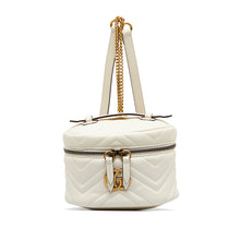 Gucci Pre-Owned Mini GG Marmont Matelasse Backpack | Women | White (V1)