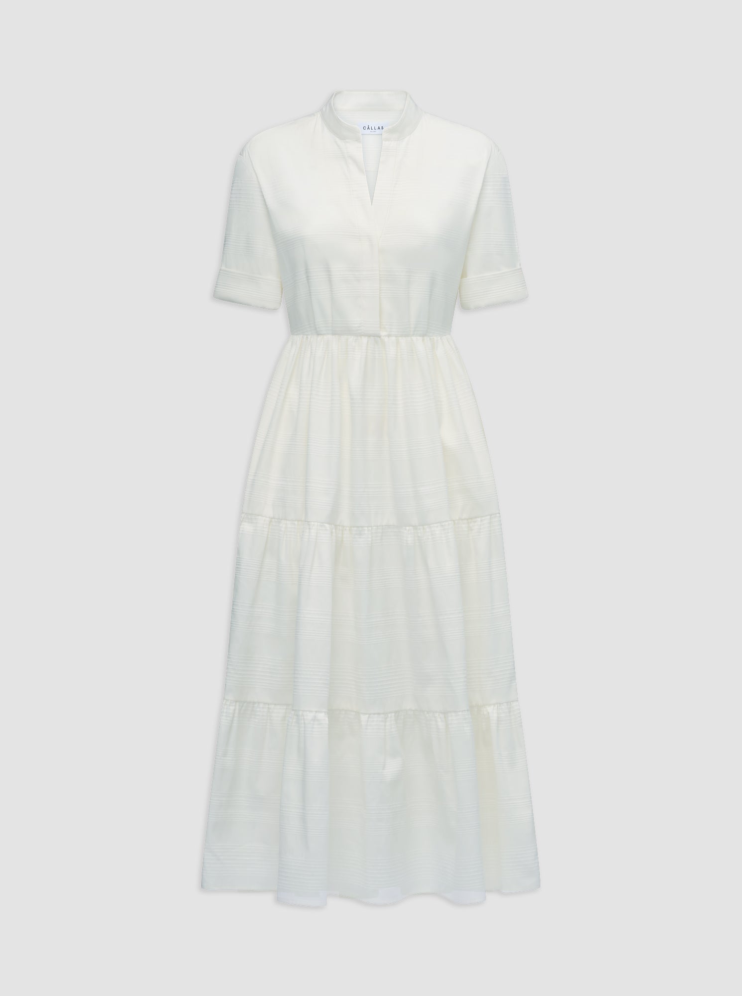 Sardinia Tiered Dress | Natural