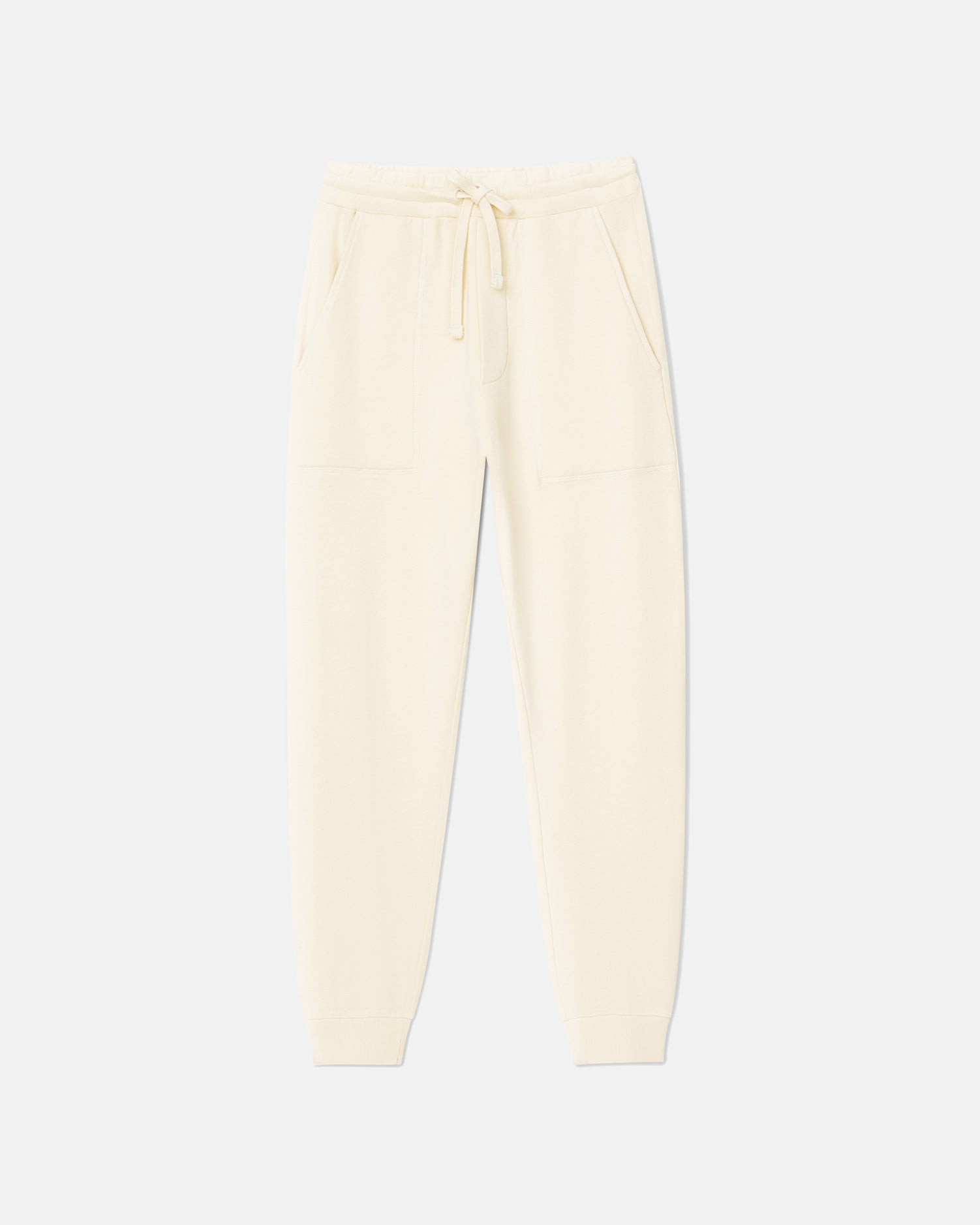 Mens | Shay Organically Grown Cotton Sweatpants | Creme