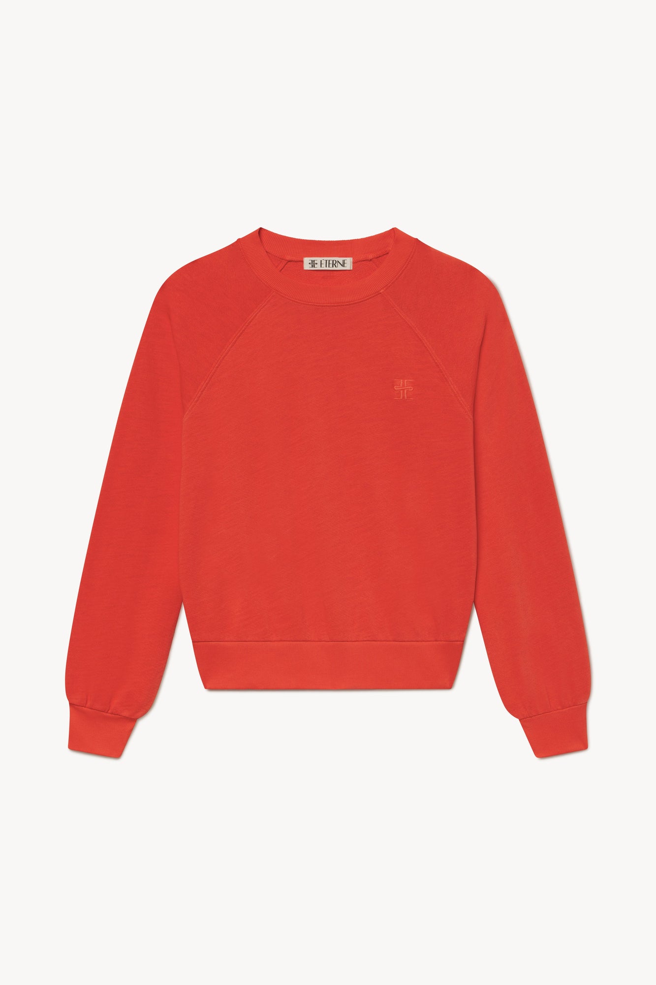 SHRUNKEN RAGLAN SWEATSHIRT - ETERNE