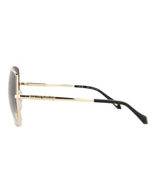 Just Cavalli Aviator Metal Sunglasses | Gold