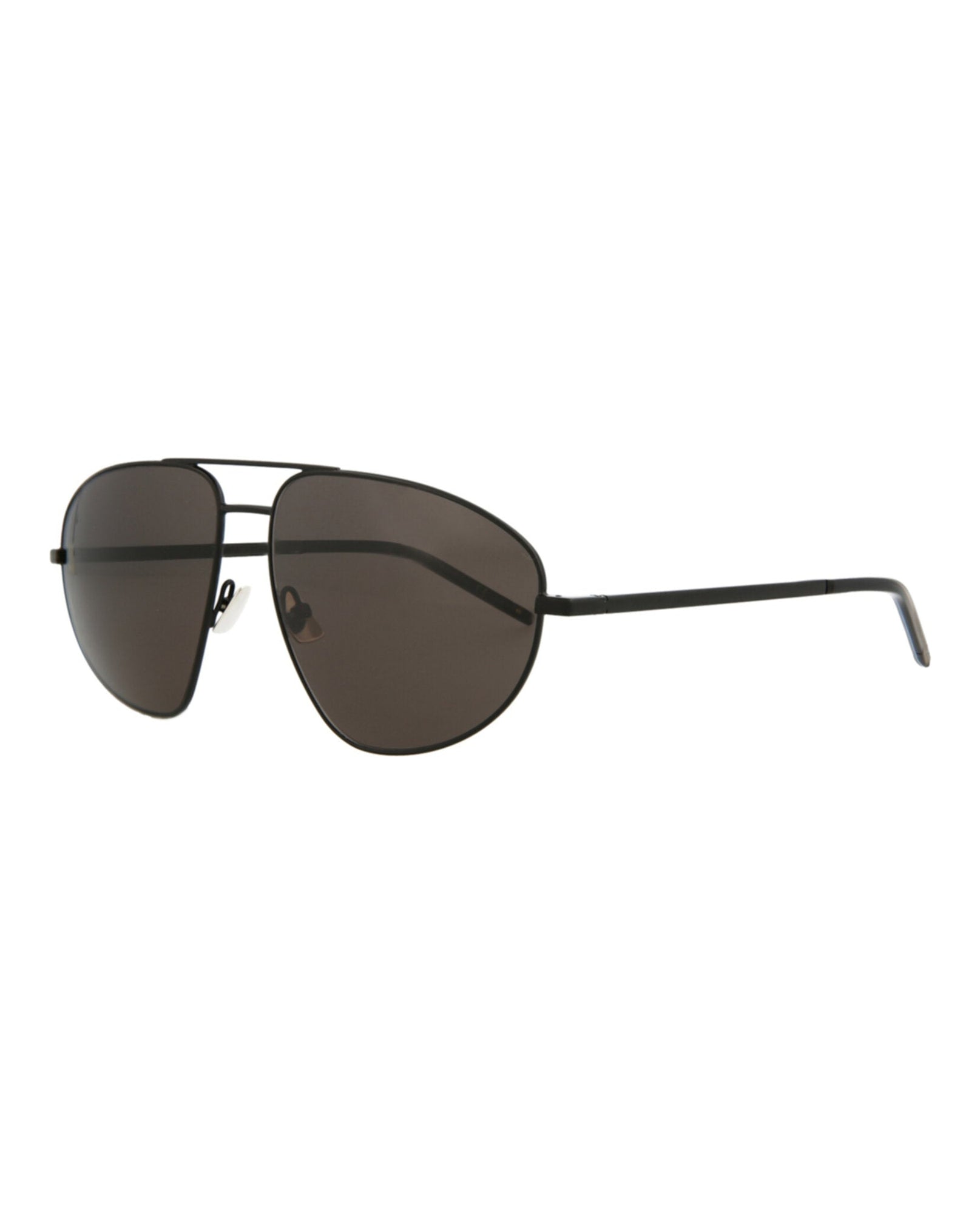 Saint Laurent Aviator Metal Sunglasses | Black